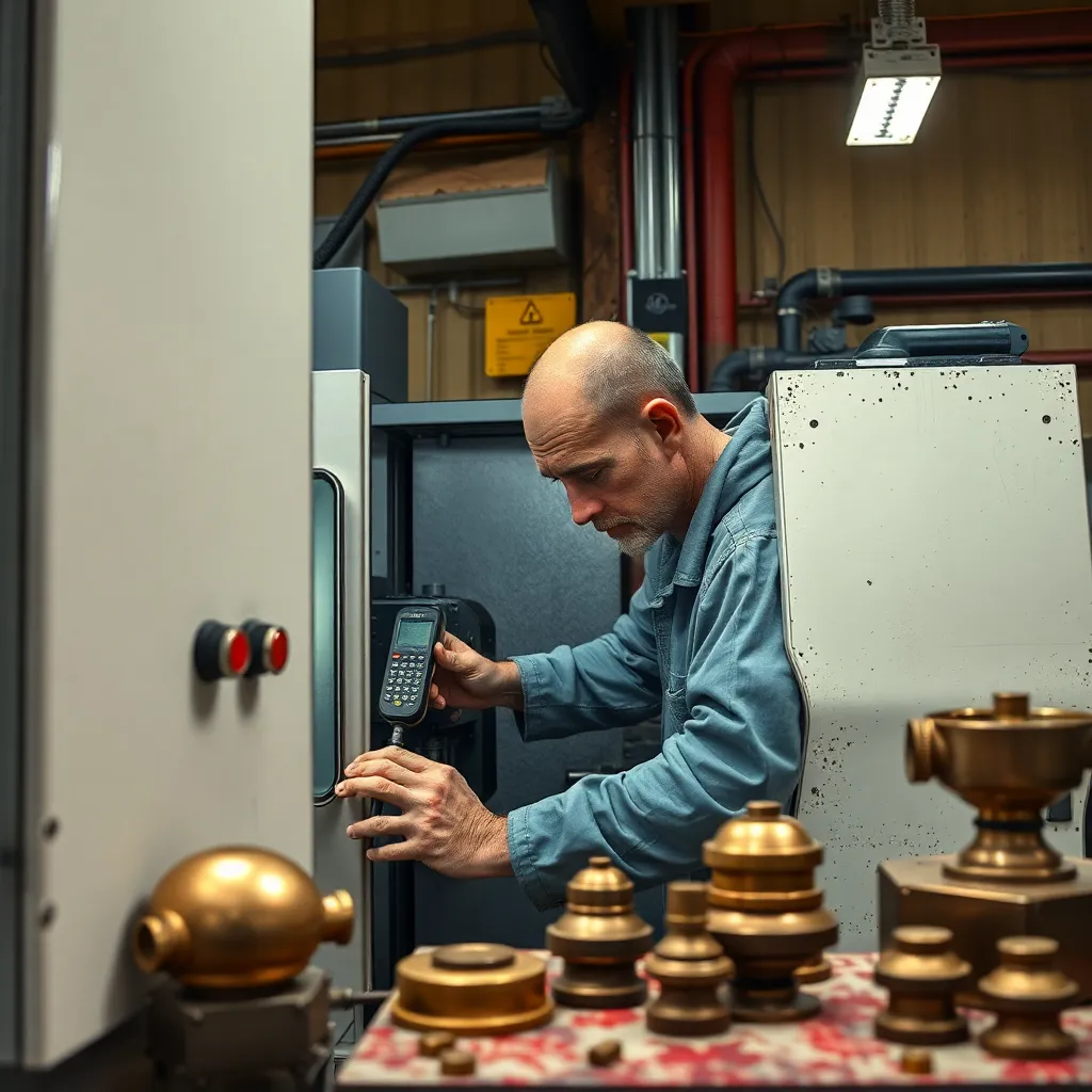 Fraisage bronze : excellence et précision au service de l'industrie 3 Machines-outils CNC