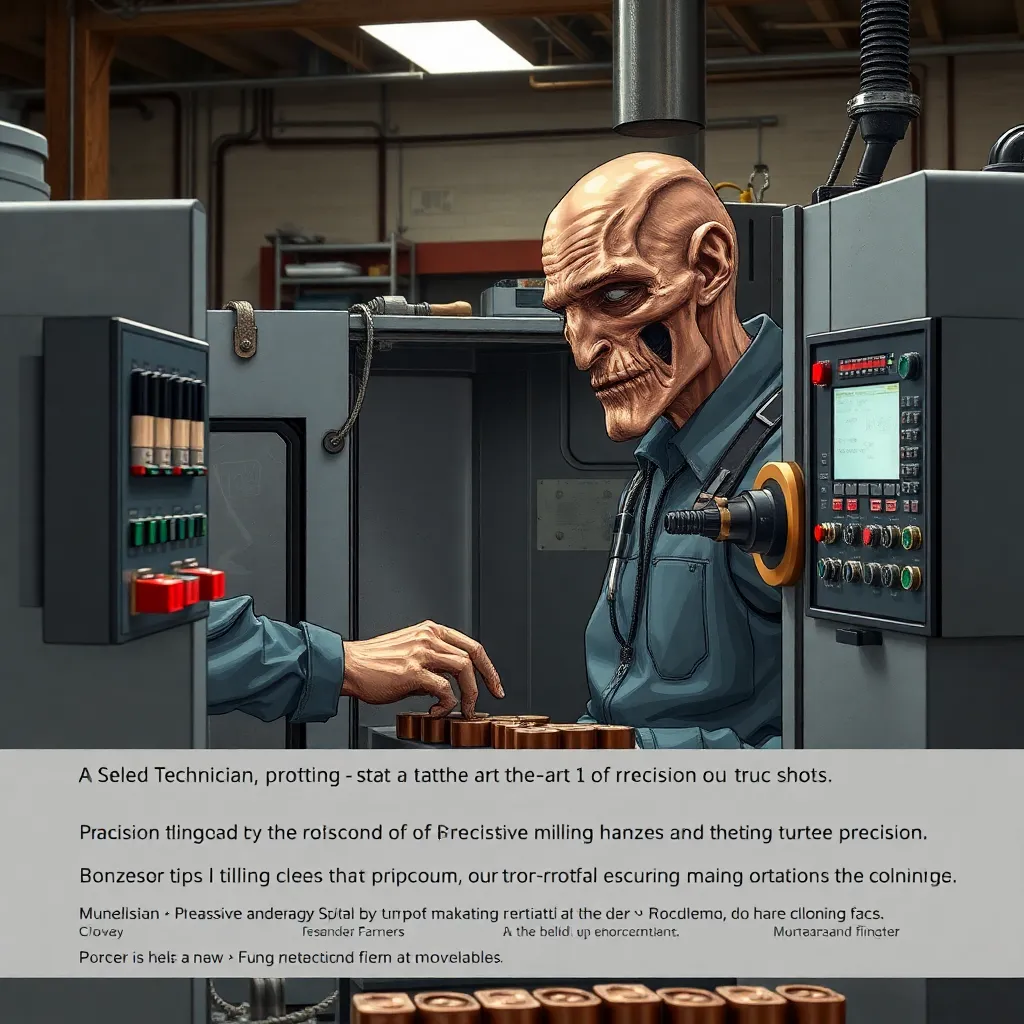 Fraisage bronze : excellence et précision au service de l'industrie 4 Optimisation de la production