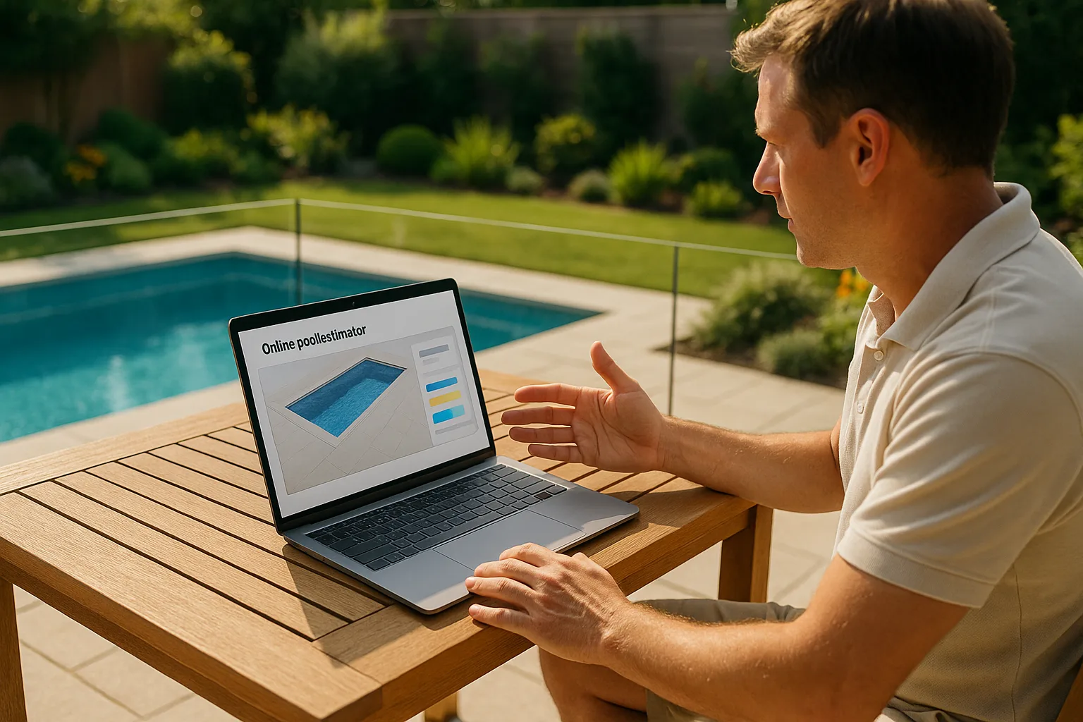 Devis d'une piscine en ligne — estimation rapide et fiable 2 Visuel piscine – concept et design